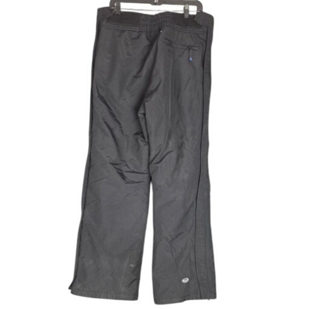 Slalom Men's Medium Black Ski‎ Snowboard Pants Insulated Waterproof Winter Gear - Picture 2 of 9